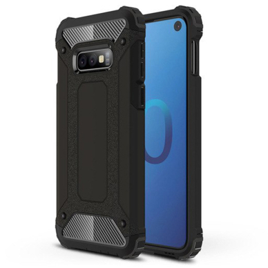 [Užsakomoji prekė] Telefono dėklas Samsung Galaxy S10e - Techsuit Hybrid Armor - Juodas