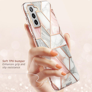 [Užsakomoji prekė] Telefono dėklas Samsung Galaxy S21 5G - I-Blason Cosmo - Marble  5