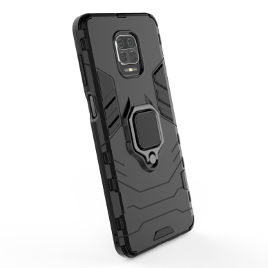 [Užsakomoji prekė] Telefono dėklas Xiaomi Redmi Note 9S / Note 9 Pro / Note 9 Pro Max - Techsuit Silicone Shield - Juodas 4