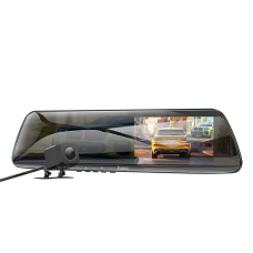 Vaizdo registratorius Hoco DV4 Dual Channel Rearview Mirror Driving Recorder