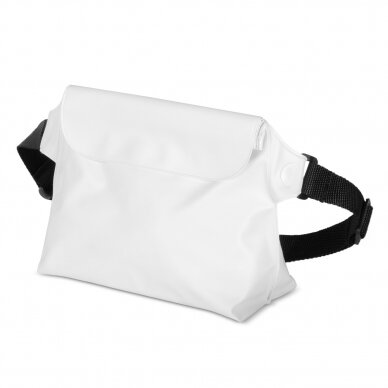 Vandeniui atsparus krepšys PVC waterproof pouch / waist bag - baltas