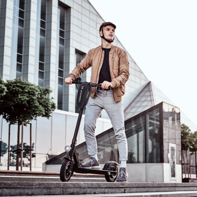 Vandeniui Atsparus Krepšys Skirtas Elektriniam Paspirtukui Wozinsky waterproof electric scooter handlebar bag 2L Juodas (WSB3BK) 5