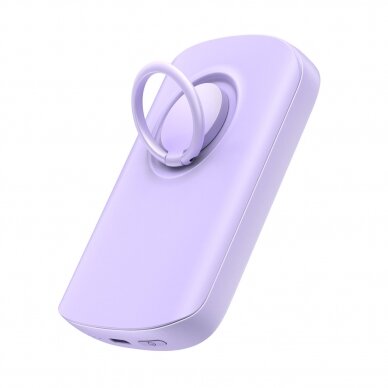 Wireless powerbank 6000mAh Joyroom JR-W030 20W MagSafe with ring and stand - purple 2