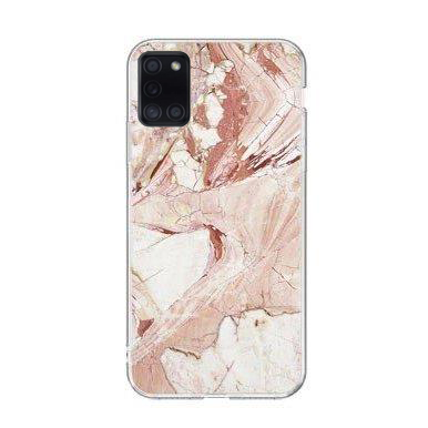 Wozinsky Marble Tpu Dėklas Samsung Galaxy A31 Rožinis