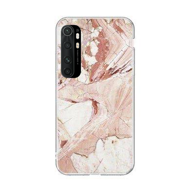 Wozinsky Marble Tpu Dėklas Xiaomi Mi Note 10 Lite Rožinis