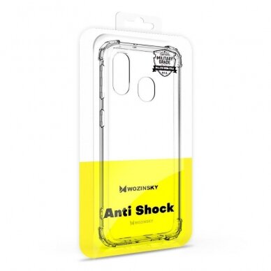 Wozinsky Anti Shock Durable Case With Military Grade Protection For Samsung Galaxy M51 Transparent DZWT2129 4