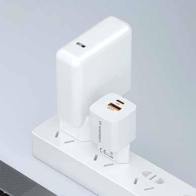 Wozinsky CMWCW 20W USB-C / USB-A wall Įkroviklis  - baltas 9