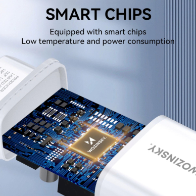 Wozinsky CUWCW 2.4A 2 x USB-A wall Įkroviklis  - baltas 7