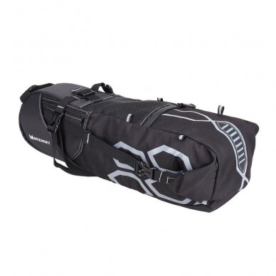 Wozinsky large roomy bicycle bag under the saddle 12 L black (WBB9BK) UGLX912 2