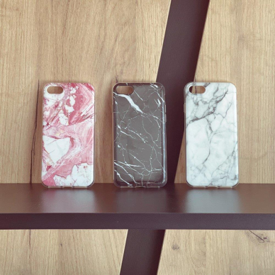 Wozinsky Marble TPU case cover for Xiaomi Mi 11i / Poco F3 black 6