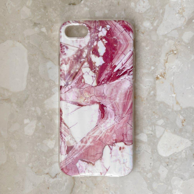 Wozinsky Marble TPU case cover for Xiaomi Mi 11i / Poco F3 pink 8