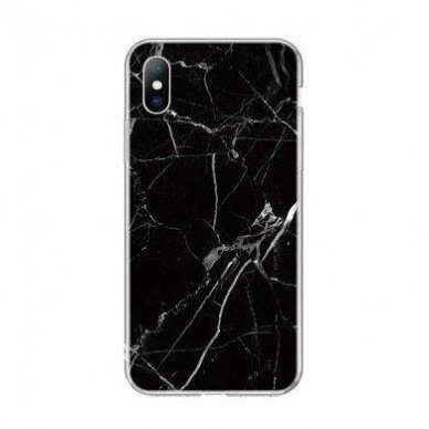 Wozinsky Marble TPU dėklas Samsung Galaxy M51 Juodas DZWT2129 1