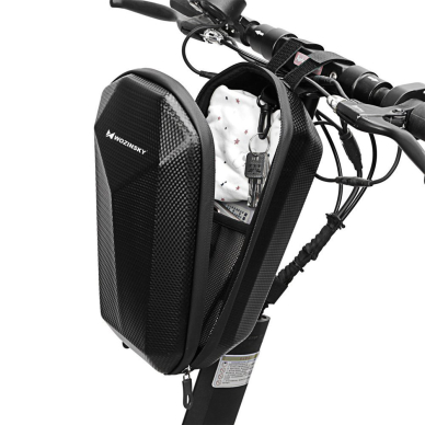 Wozinsky Waterproof electric scooter handlebar bag 4 L black (WSB2BK) UGLX912 14