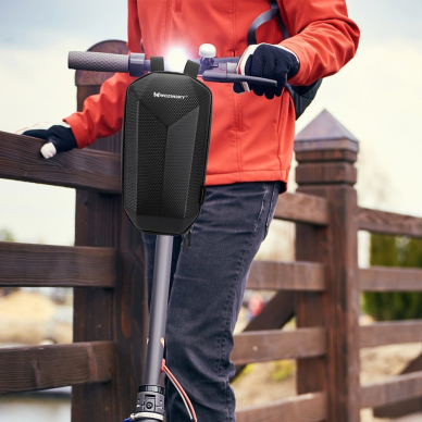 Wozinsky Waterproof electric scooter handlebar bag 4 L black (WSB2BK) UGLX912 25