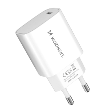 Wozinsky WGWCCW 20W USB-C wall Įkroviklis  - baltas 1