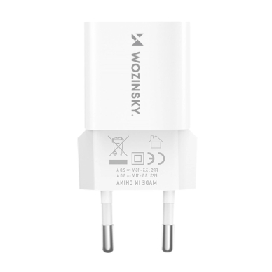 Wozinsky WWCEAC GaN USB-A USB-C 33W wall Įkroviklis  - baltas 2