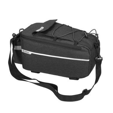 WYA26Y0S Thermal Bike Pannier Bag with Shoulder Strap - Juodas 9